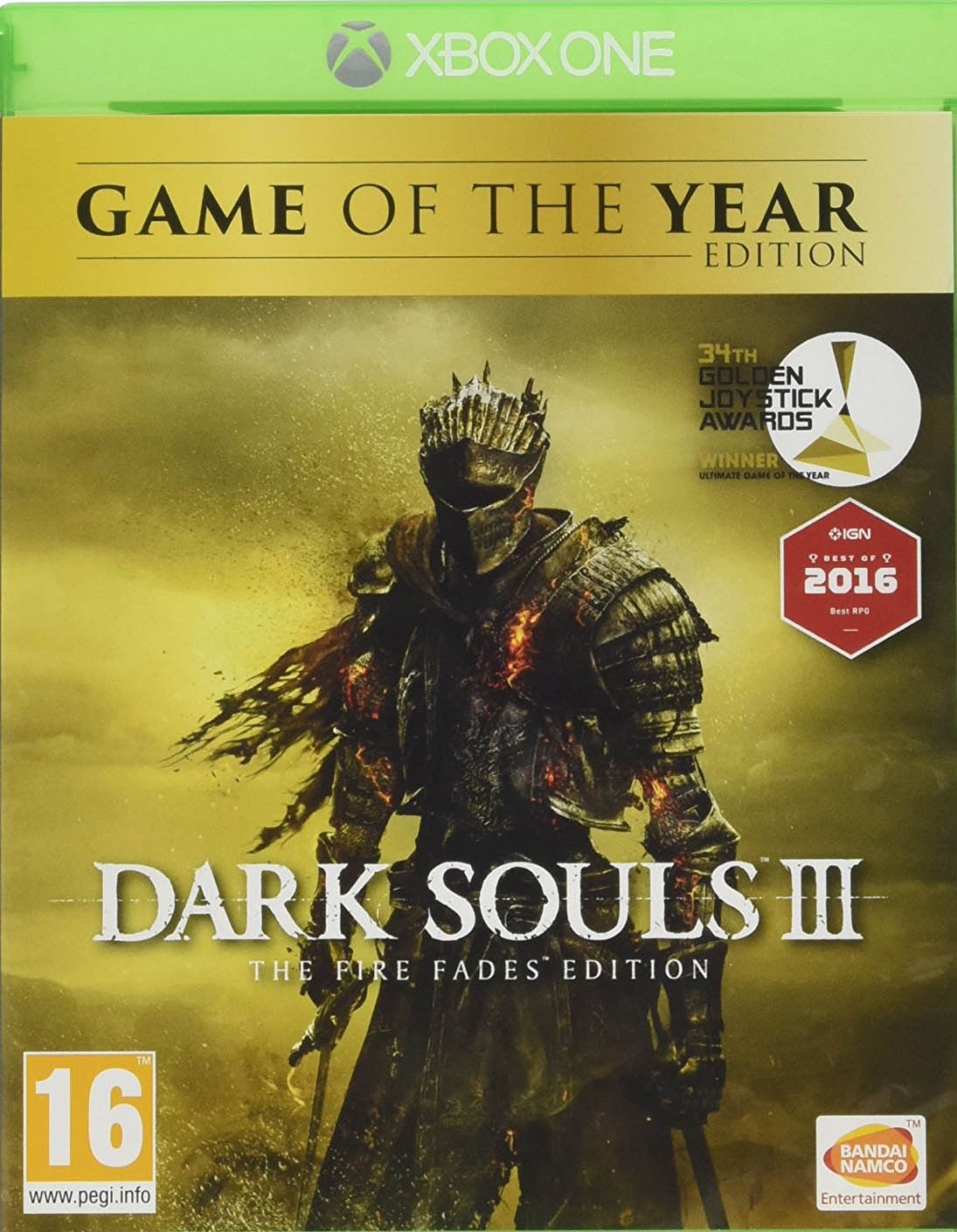 Dark Souls III: The Fire Fades Edition (Game of the Year Edition) Xbox One издание в Европе