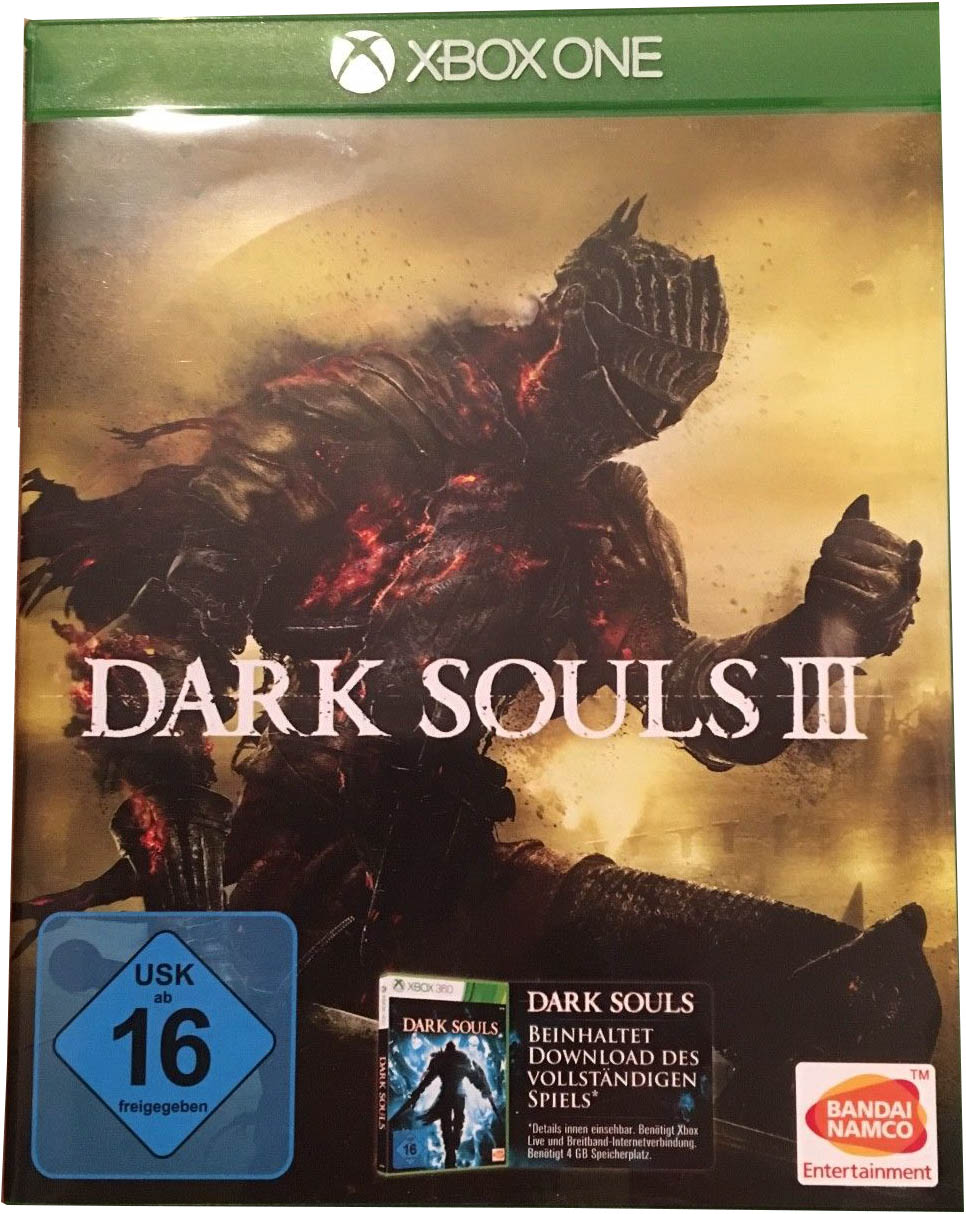 Dark Souls III Xbox One издание в Германии