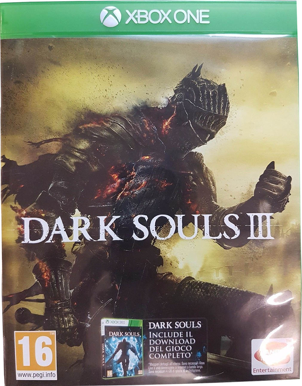 Dark Souls III Xbox One издание в Италии