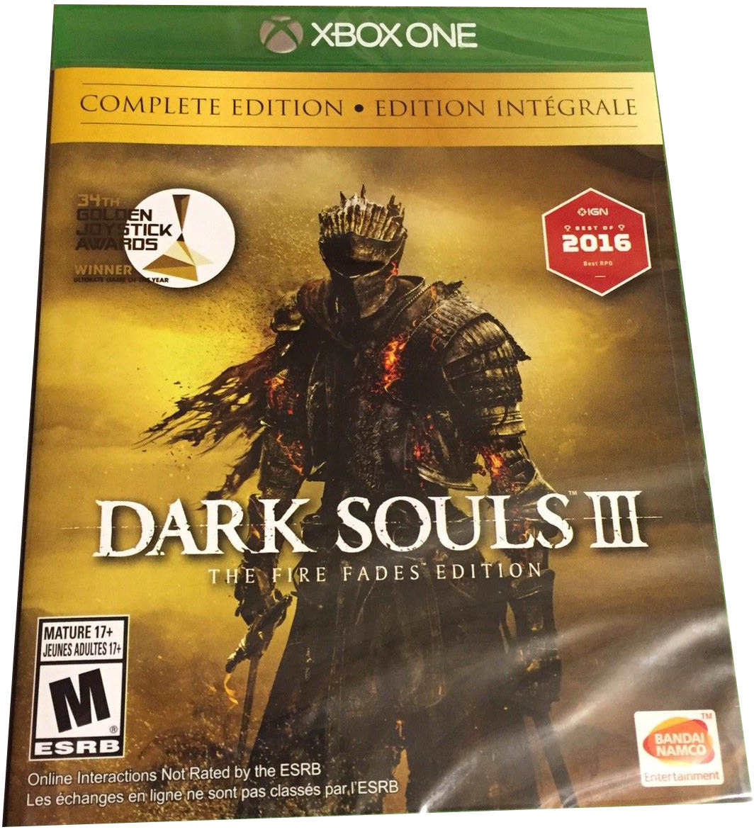 Dark Souls III: The Fire Fades Edition Xbox One Издание в Америке