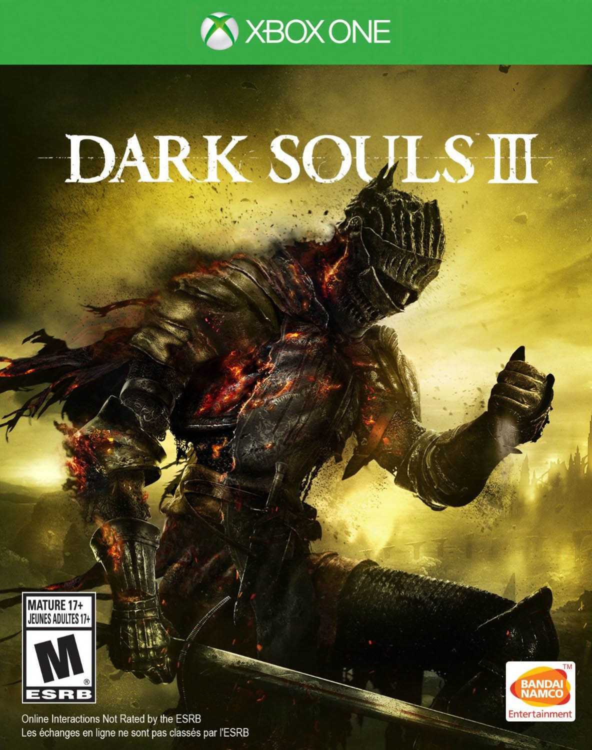 Dark Souls III Xbox One Издание в Америке