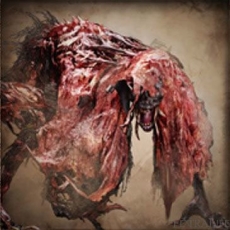 Bloodborne Чудовище-кровоглот (Blood-starved Beast)