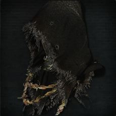 Bloodborne Железный Шлем с Черным Капюшоном