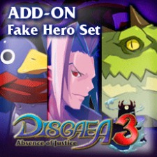 Disgaea 3: Absence of Justice - Дополнение Fake Heroes Set