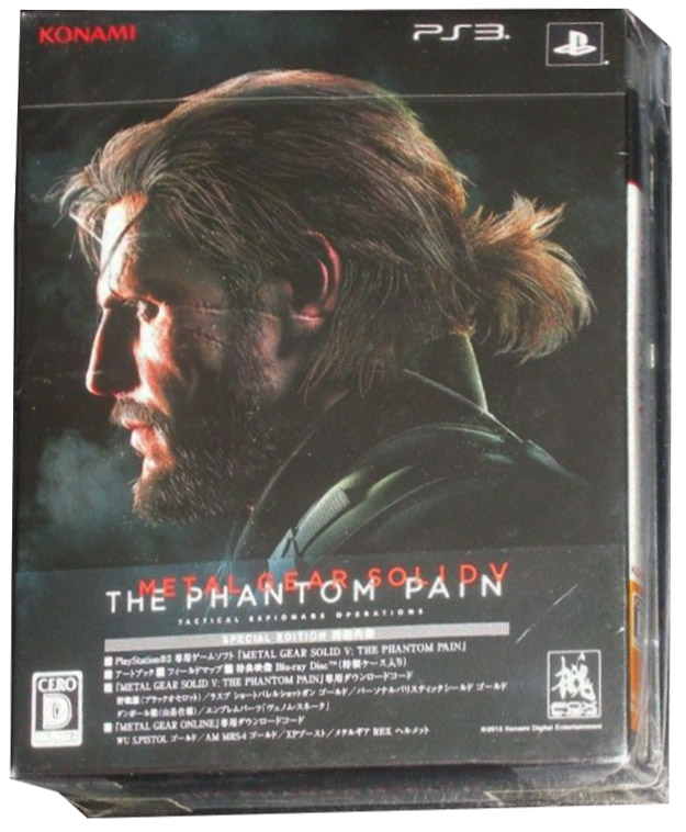Metal Gear Solid V: The Phantom Pain (Special Edition) издание на PlayStation 3 в Япония