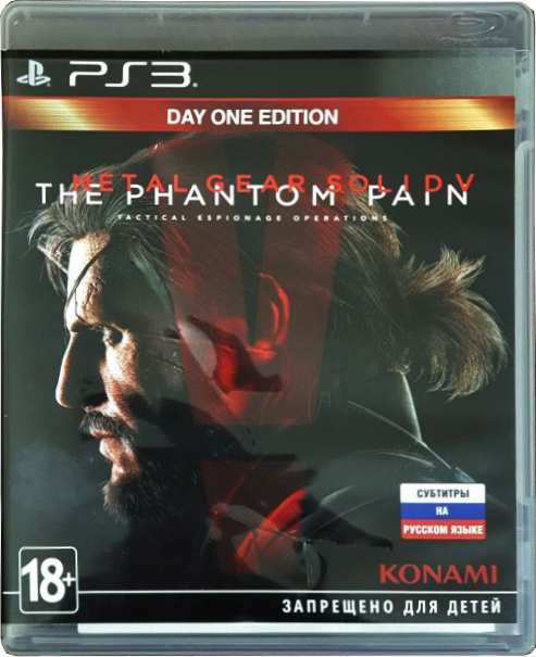 Metal Gear Solid V: The Phantom Pain (Day One Edition) издание на PlayStation 3 в России