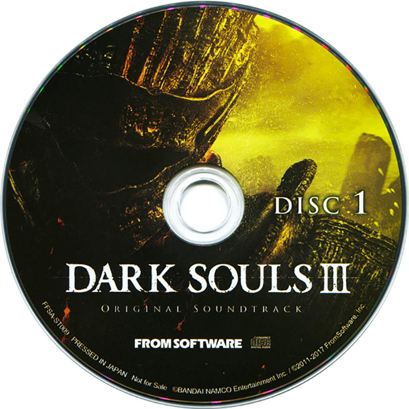 Dark Souls III Special Map & Original Soundtrack Диск 1