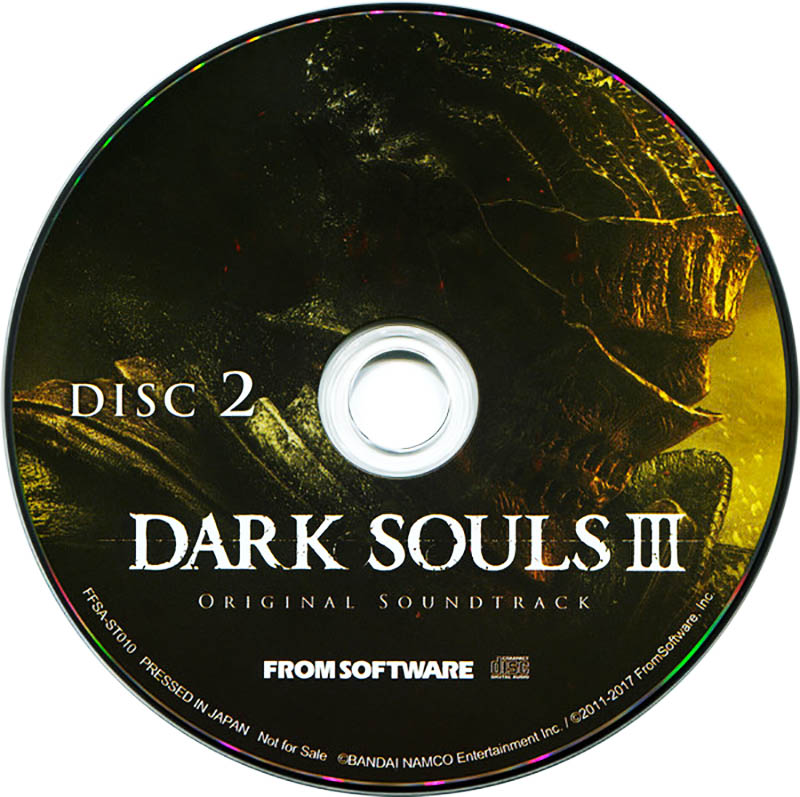 Dark Souls III Special Map & Original Soundtrack Диск 2