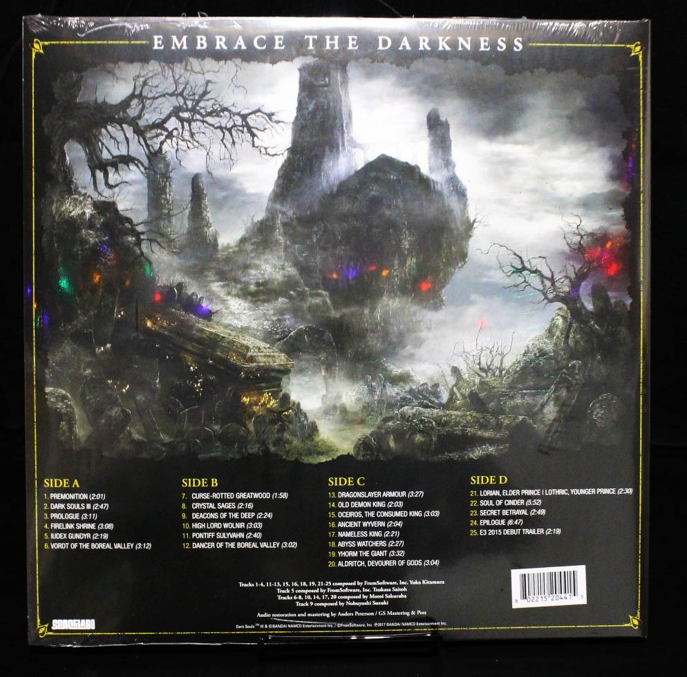 Dark Souls III Original Game Soundtrack Коробка сзади