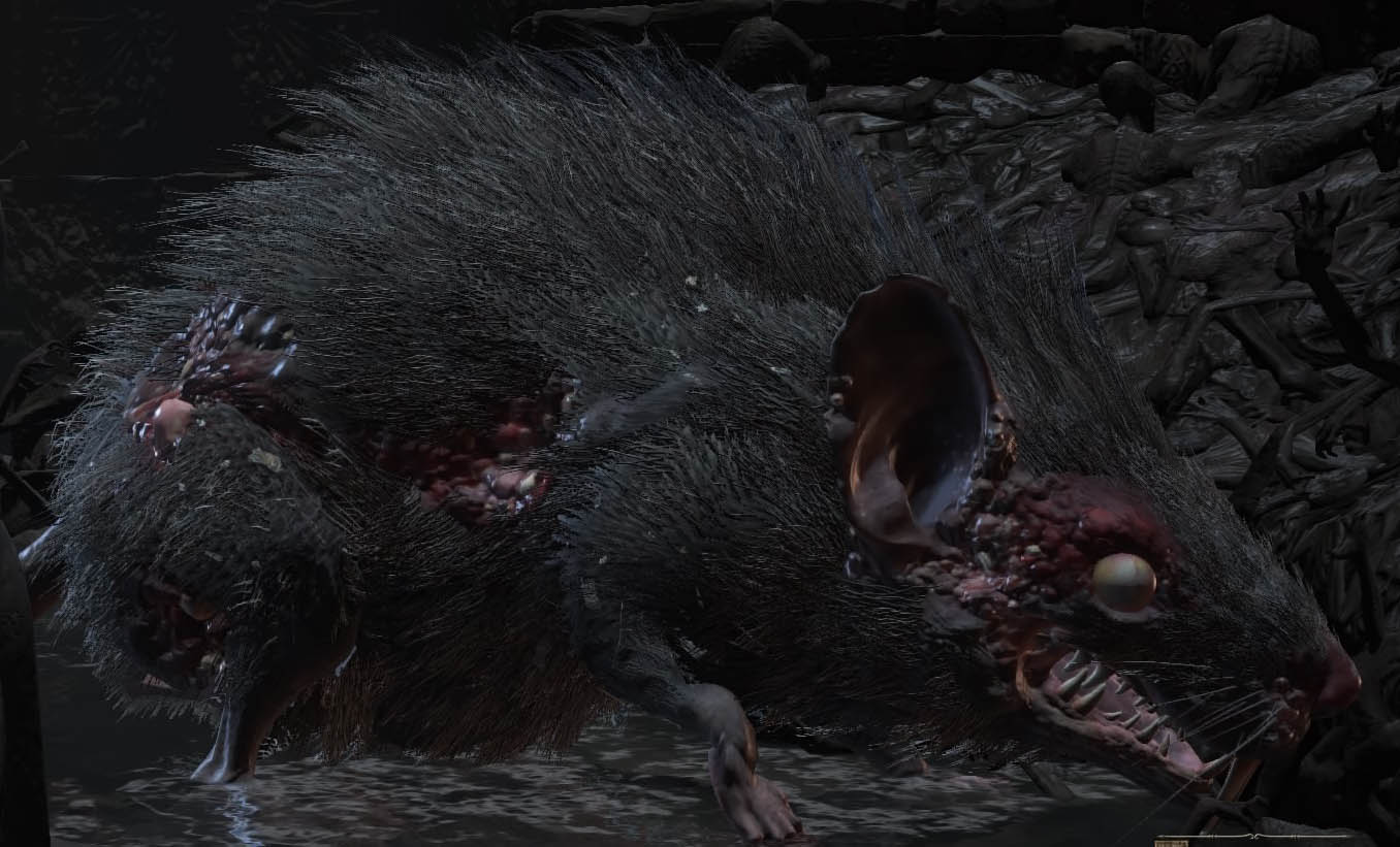 Dark Souls III Крыса (Hound Rat)