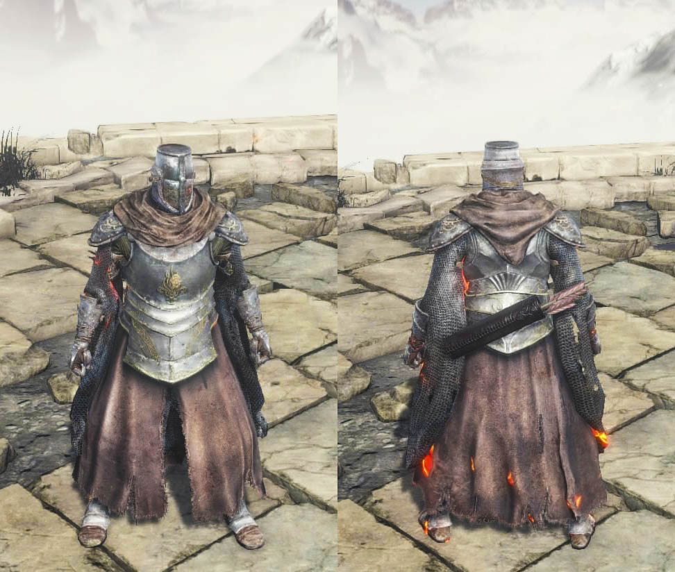 Dark Souls III Сет храмовника (Cathedral Knight Set)