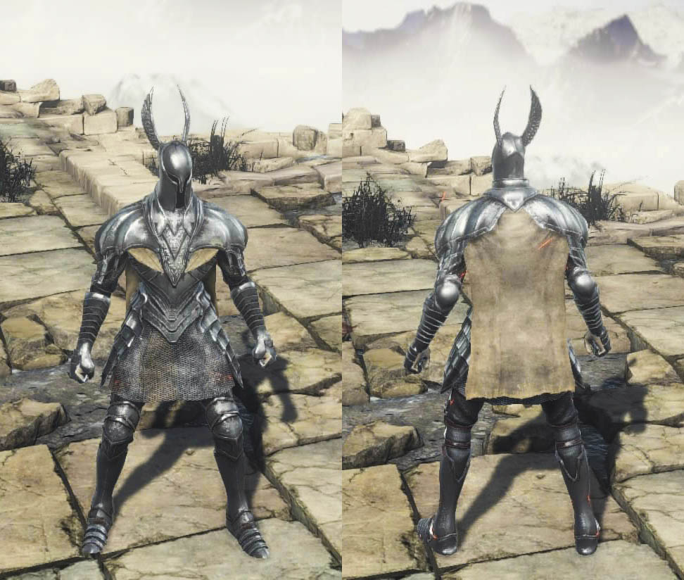 Dark Souls III Сет серебряного рыцаря (Silver Knight Set)