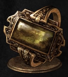 Dark Souls III Кольцо с громовым камнем (Thunder Stoneplate Ring)