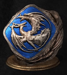 Dark Souls III Кольцо с яростным драконом (Bellowing Dragoncrest Ring)