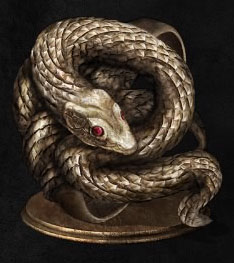 Dark Souls III: The Ringed City Золотое кольцо жадного змея +3  (Covetous Gold Serpent Ring +3)