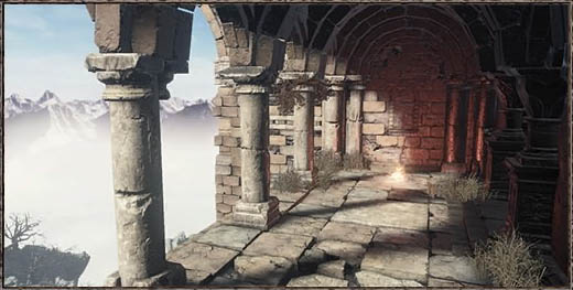 Dark Souls III Костёр - Мавзолей драконьего рода  (Dragon-kin Mausoleum)