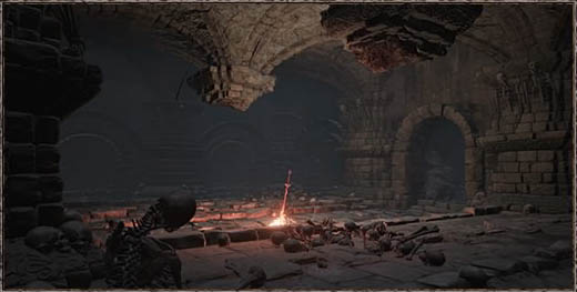 Dark Souls III Костёр - Покинутая могила