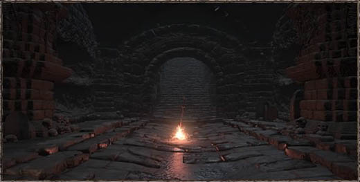 Dark Souls III Костёр - Руины демона