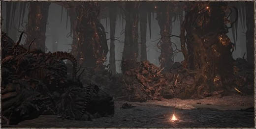 Dark Souls III Костёр - Старый король демонов