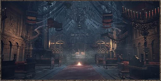 Dark Souls III Костёр - Спальня Розарии