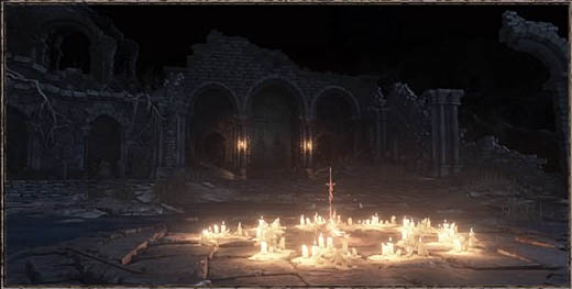 Dark Souls III Костёр чемпион Гундир