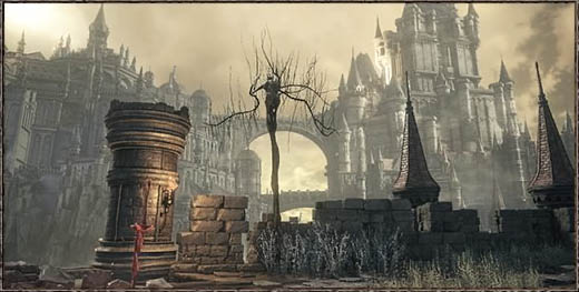 Dark Souls III костёр Высокая стена Лотрика