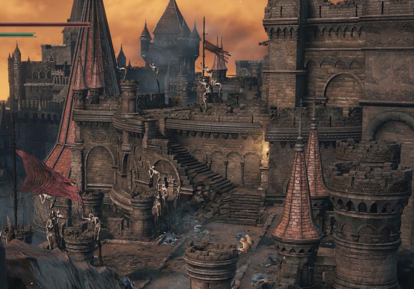 Dark Souls III Локация Высокая стена Лотрика