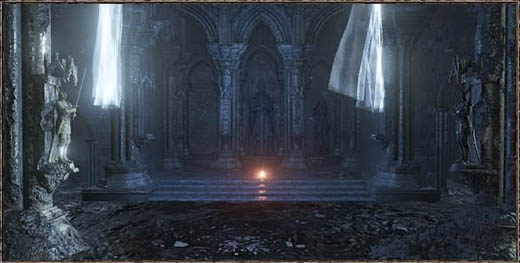 Dark Souls III Костёр - Олдрик, пожиратель богов
