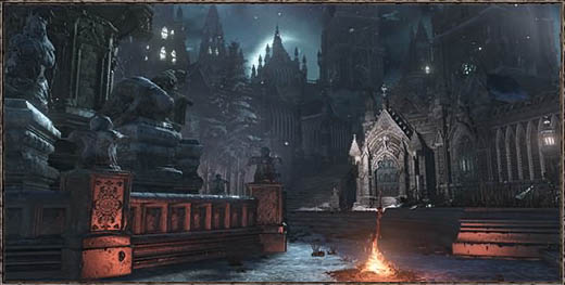 Dark Souls III Костёр - Центральный Иритилл