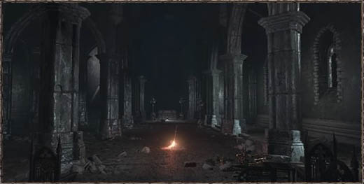 Dark Souls III Костёр - церковь Йоршки