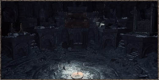Dark Souls III Костёр - Беспламенная святыня (Flameless Shrine)