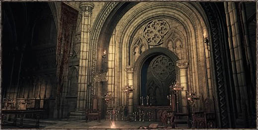 Dark Souls III Костёр - замок Лотрика (Lothric Castle)