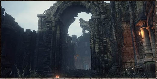 Dark Souls III Костёр - Граница цитадели Фаррона