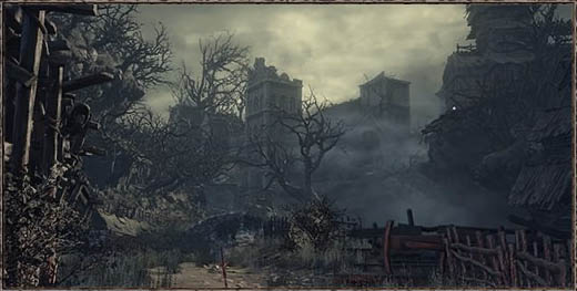 Dark Souls III Костёр - Обветшалый мост