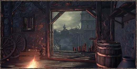 Dark Souls III Костёр - Поселение нежити