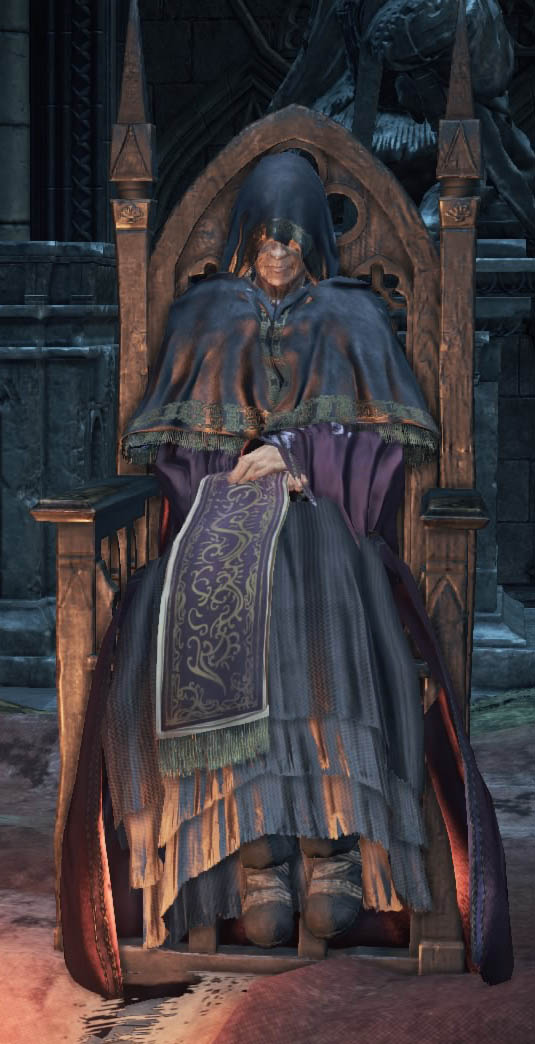 Dark Souls III Эмма, верховная жрица Лотрика (Emma, High Priestess of Lothric Castle)
