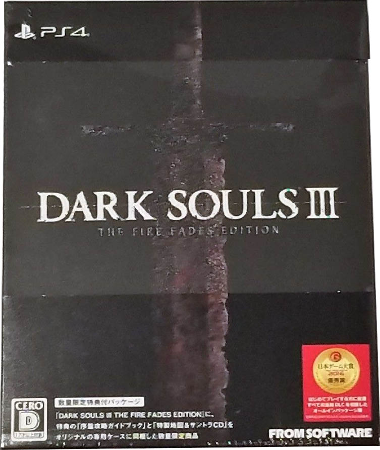 Dark Souls III The Fire Fades Edition (Limited Edition) издание в Японии
