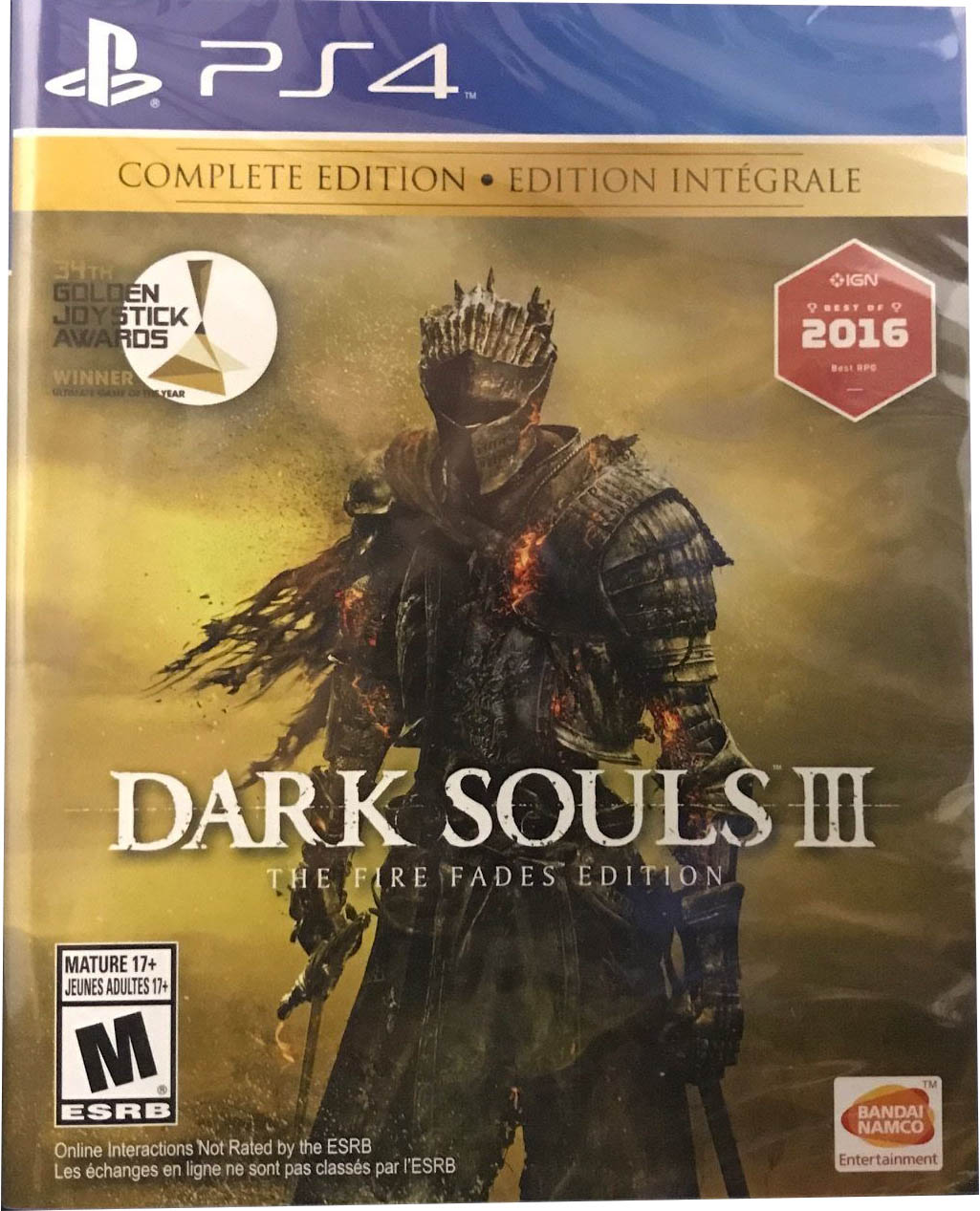 Dark Souls III: The Fire Fades Edition Издание в Америке