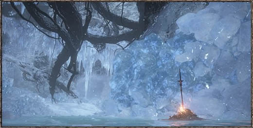 Dark Souls III: Ashes of Ariandel Костёр - Недры картины (Depths of the Painting)