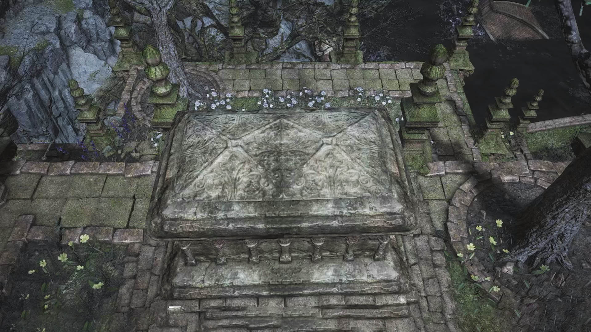 Dark Souls III: The Ringed City Символ на могиле