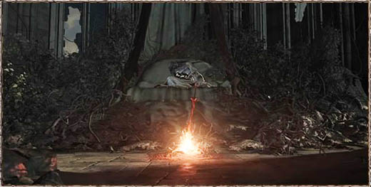 Dark Souls III: The Ringed City Костёр покои Филианоры (Filianore's Rest)