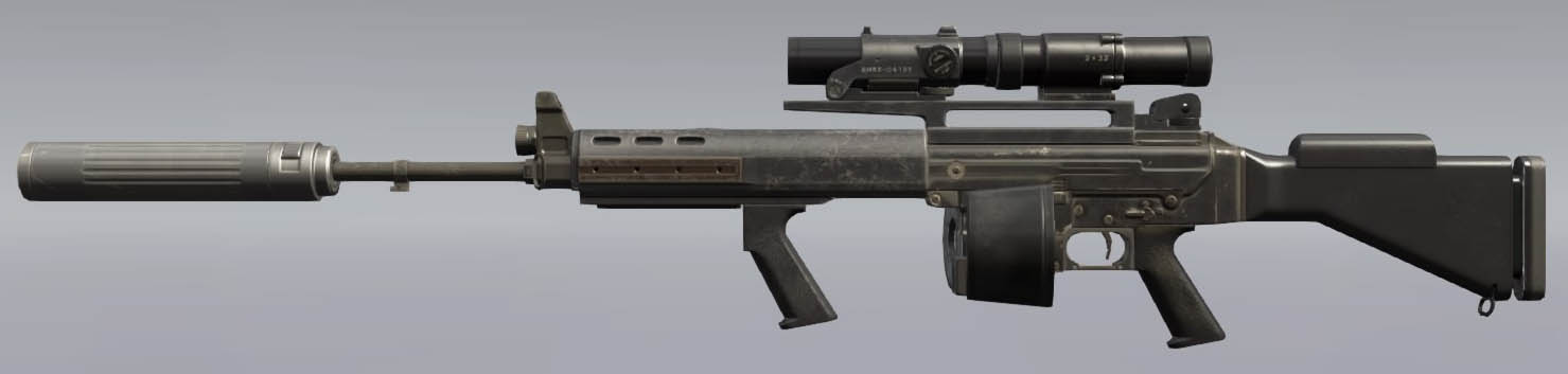 Metal Gear Solid V: The Phantom Pain штурмовая винтовка AM MRS-4R