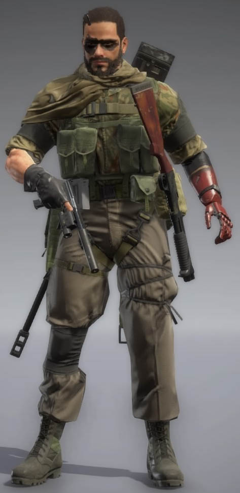 Metal Gear Solid V: The Phantom Pain камуфляж - "Арбуз", 2 цвета