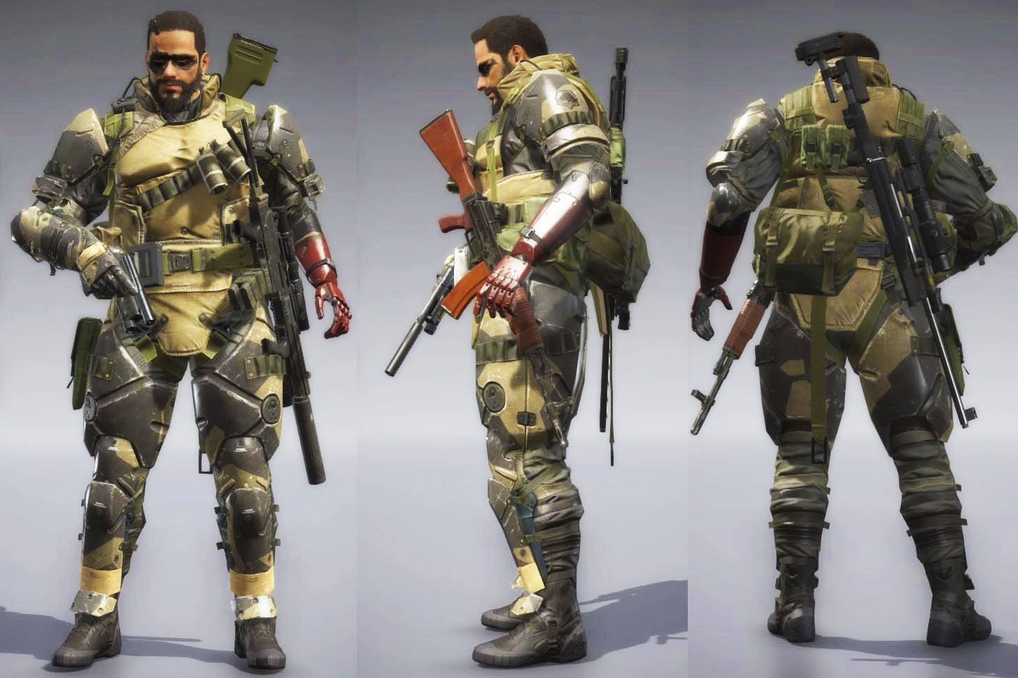 Metal Gear Solid V: The Phantom Pain Форма - Боевая форма (Battle Dress)