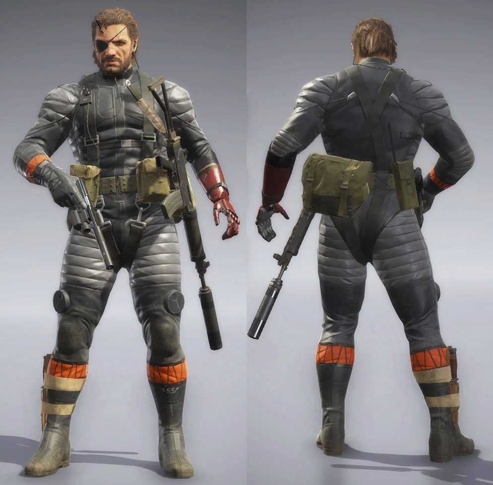 Metal Gear Solid V: The Phantom Pain Маскировочный костюм Нейкид Снейка Sneaking Suit (NS)