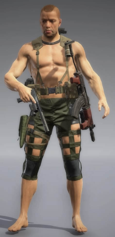 Metal Gear Solid V: The Phantom Pain форма - Костюм гоблина (грязь)
