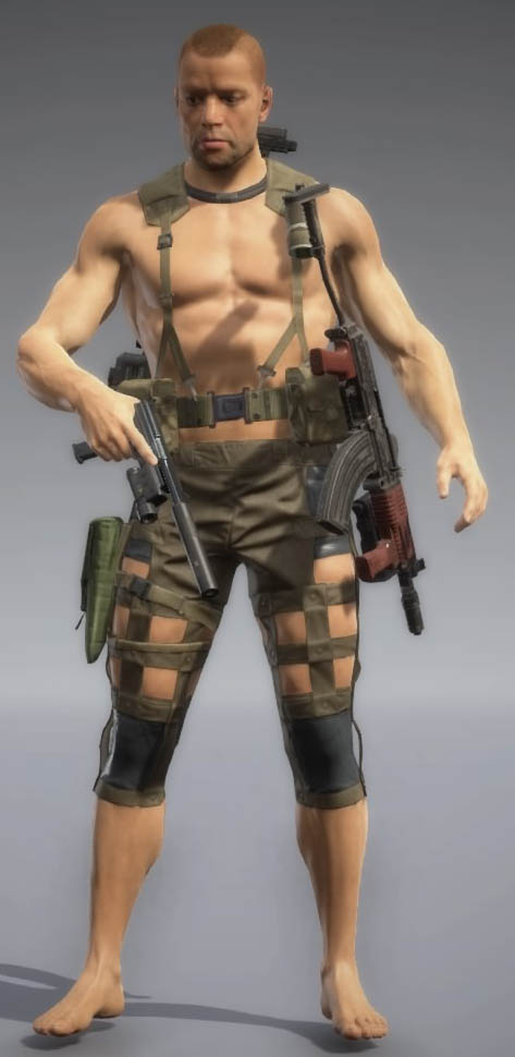 Metal Gear Solid V: The Phantom Pain форма - Костюм гоблина (хаки)