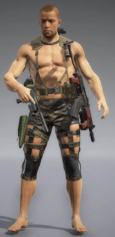 Metal Gear Solid V: The Phantom Pain форма - Костюм гоблина (пятна)