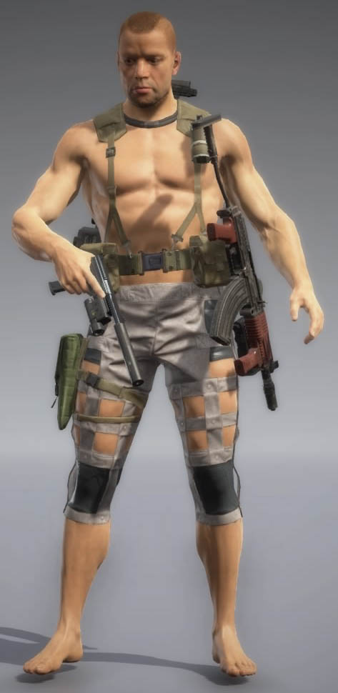 Metal Gear Solid V: The Phantom Pain форма - остюм гоблина (туман паразитов)