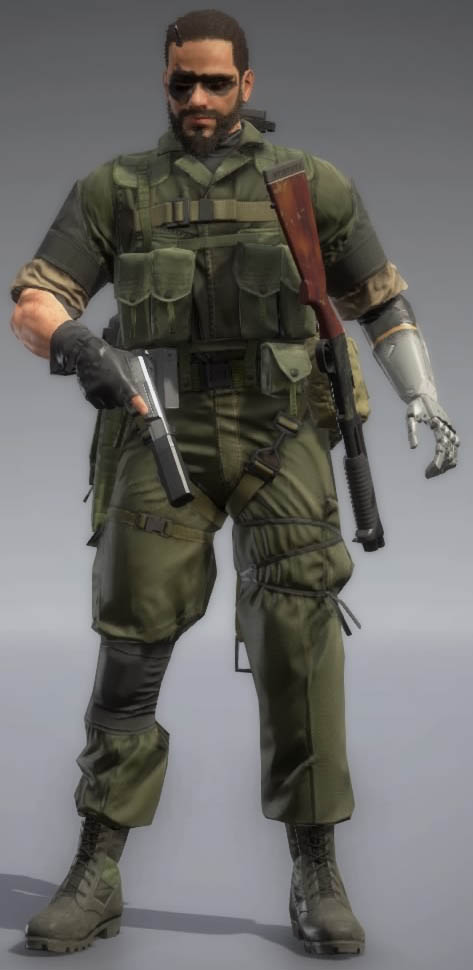 Metal Gear Solid V: The Phantom Pain форма - Грязь